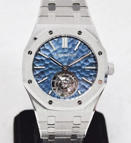 Review 2022 Audemars Piguet Royal Oak Self-Winding Flying Tourbillon Replica Watch 26730BC.GG.1320BC.01